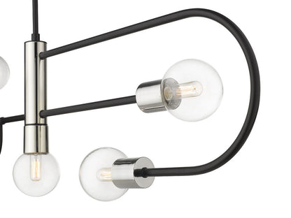 Z-Lite Neutra Linear Chandelier Interior Lifestyle Angle | Lighting House Orillia