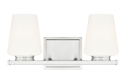 Z-Lite Nextra Vanity Light 2-Light Brushed Nickel | Lighting House Orillia
