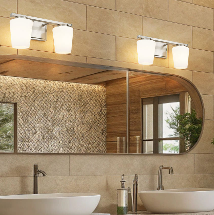 Z-Lite Nextra Vanity Light Glass Detail