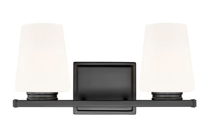 Z-Lite Nextra Vanity Light 2-Light Matte Black