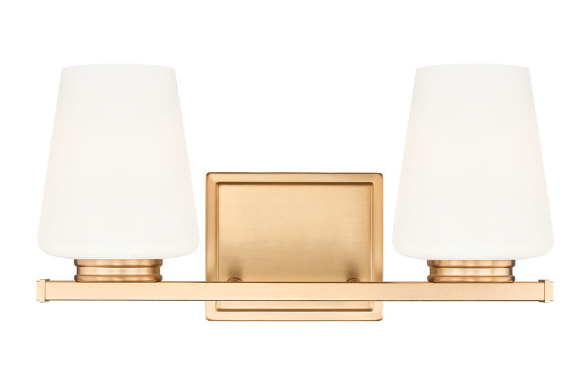 Z-Lite Nextra Vanity Light 2-Light Modern Gold