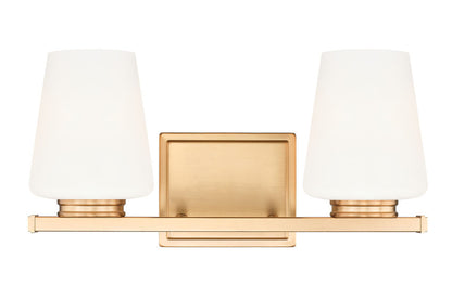 Z-Lite Nextra Vanity Light 2-Light Modern Gold