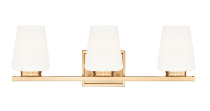 Z-Lite Nextra Vanity Light 3-Light Modern Gold