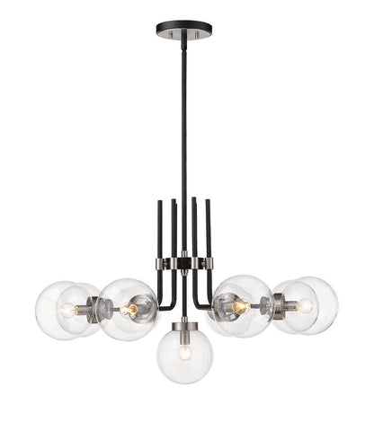 Z-Lite Parsons Chandelier Dining Room Interior Lifestyle | Lighting House Orillia