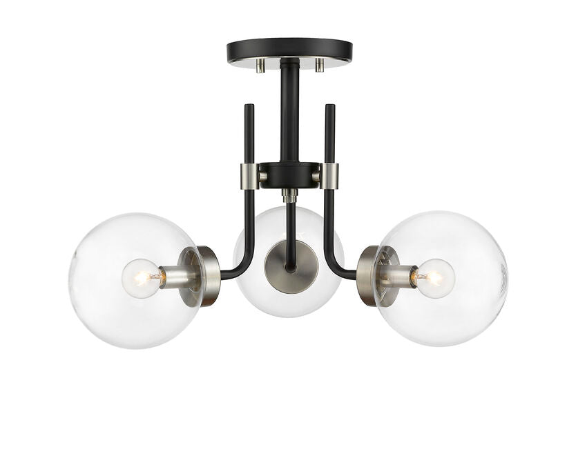 Z-Lite Parsons Semi-Flush Mount Kitchen Interior Lifestyle | Lighting House Orillia
