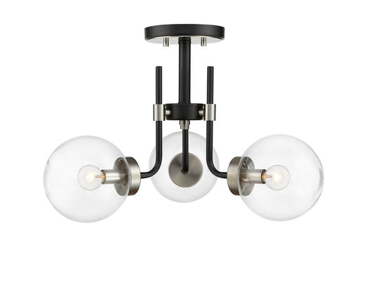 Z-Lite Parsons Semi-Flush Mount Kitchen Interior Lifestyle | Lighting House Orillia