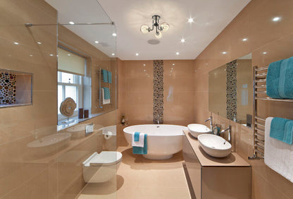 Z-Lite Parsons Semi-Flush Mount Glass Detail | Lighting House Orillia