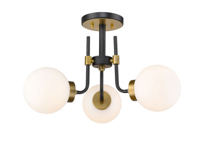 Z-Lite Parsons Semi-Flush Mount, Mid-Century Modern, View 7 | Lighting House Orillia