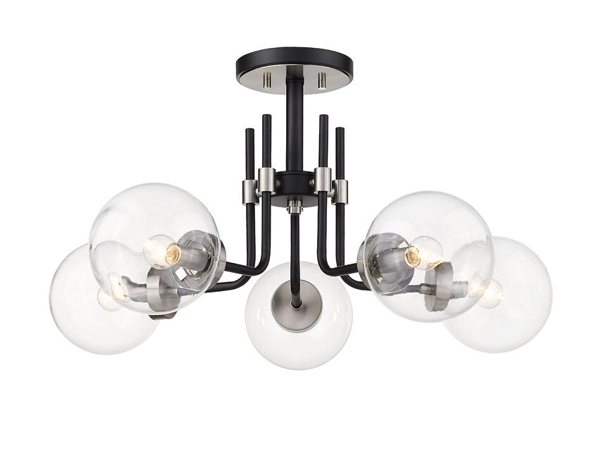 Z-Lite Parsons Semi-Flush Mount, Mid-Century Modern, View 1 | Lighting House Orillia