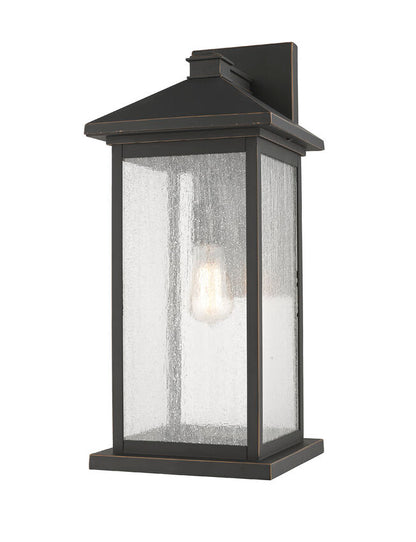 Z-Lite Portland Outdoor Wall Light Big XL Oil Rubbed Bronze | Lighting House Orillia