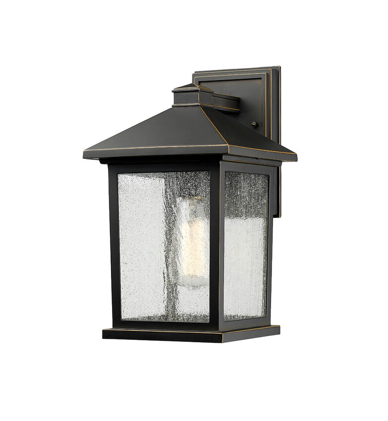 Z-Lite Portland Outdoor Wall Light Medium Oil Rubbed Bronze | Lighting House Orillia