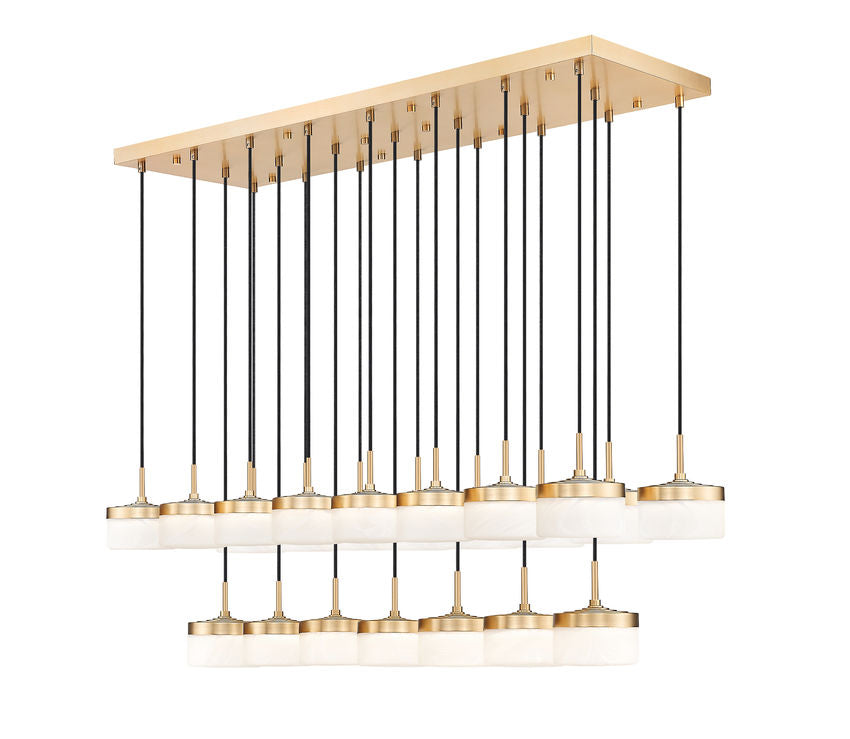 Z-Lite Renaud LED 23 Light Linear Modern Gold - Lighting House Orillia
