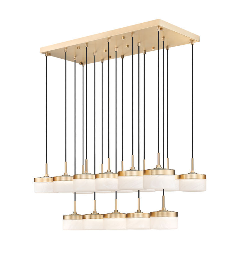 Z-Lite Renaud LED 17 Light Linear Modern Gold - Lighting House Orillia