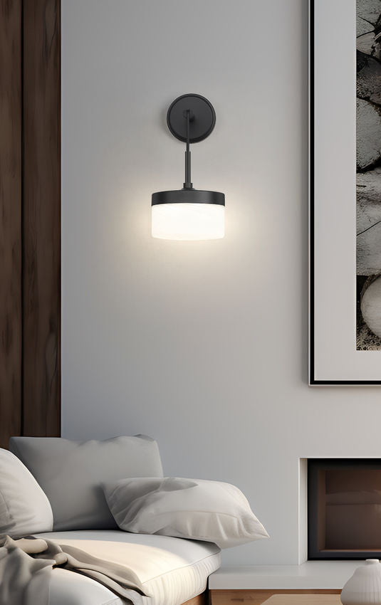 Z-Lite Renaud Wall Sconce Glass Detail