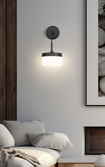 Z-Lite Renaud Wall Sconce Glass Detail