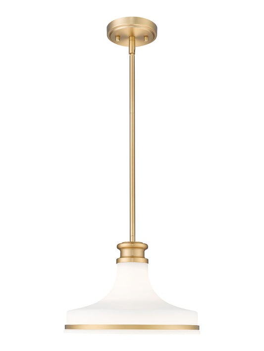 Z-Lite Pendant Reznor 12 inch Modern Gold - Lighting House Orillia