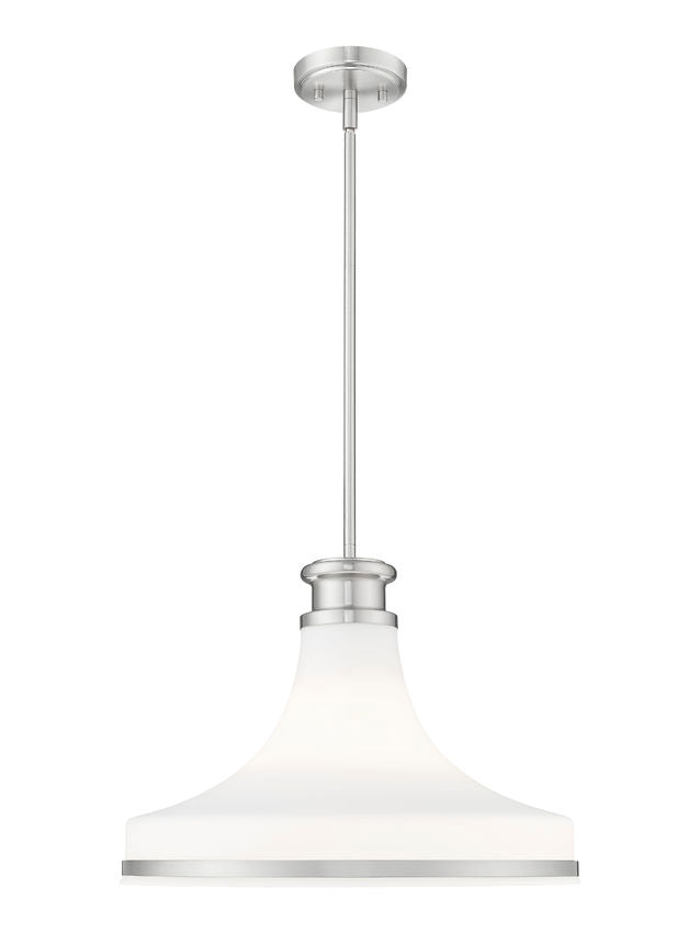 Z-Lite Pendant Reznor 18 inch Brushed Nickel - Lighting House Orillia