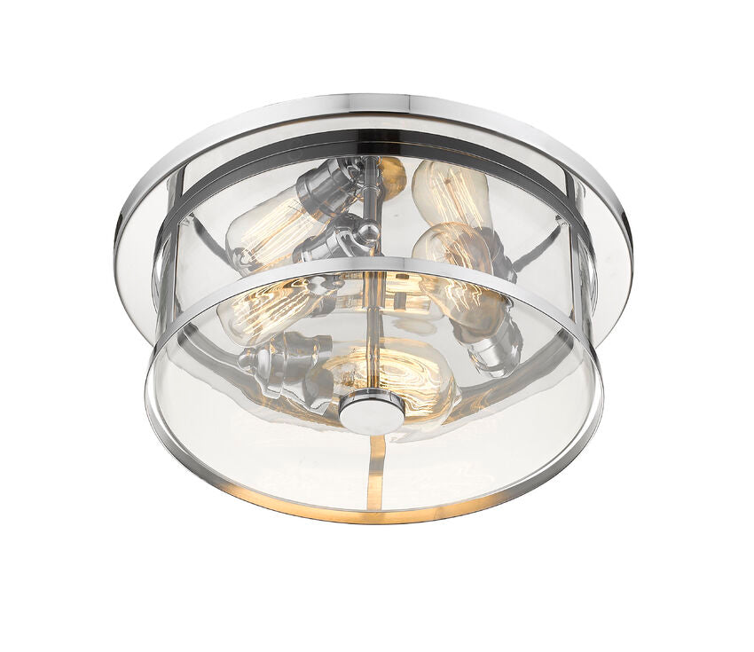 Z-Lite Savannah Flush Mount Kitchen Interior Lifestyle | Lighting House Orillia