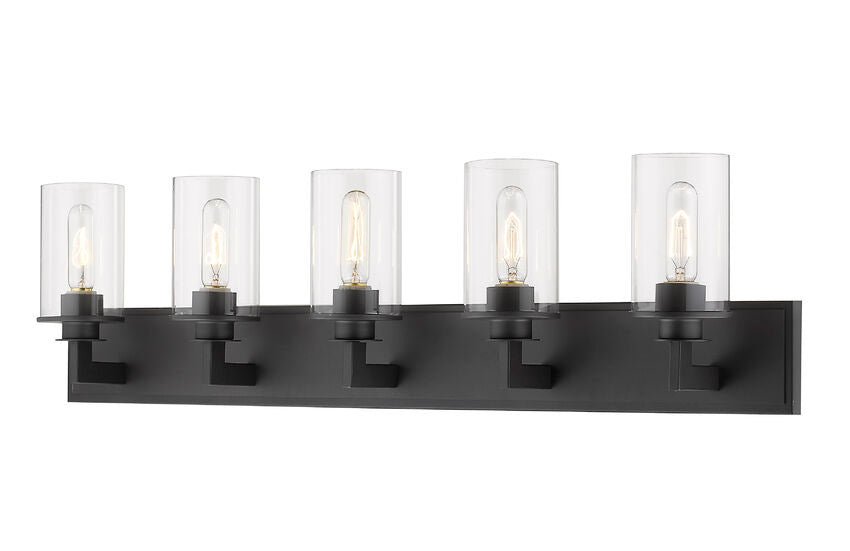 Z-Lite Savannah Vanity Light 5-Light Bronze