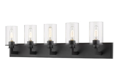 Z-Lite Savannah Vanity Light 5-Light Bronze