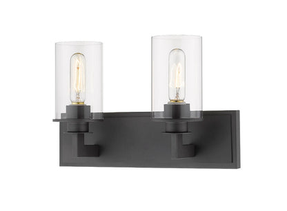 Z-Lite Savannah Vanity Light 2-Light Bronze