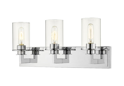 Z-Lite Savannah Vanity Light 3-Light Chrome