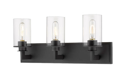 Z-Lite Savannah Vanity Light 3-Light Bronze