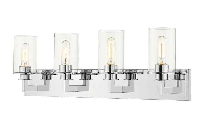 Z-Lite Savannah Vanity Light 4-Light Chrome
