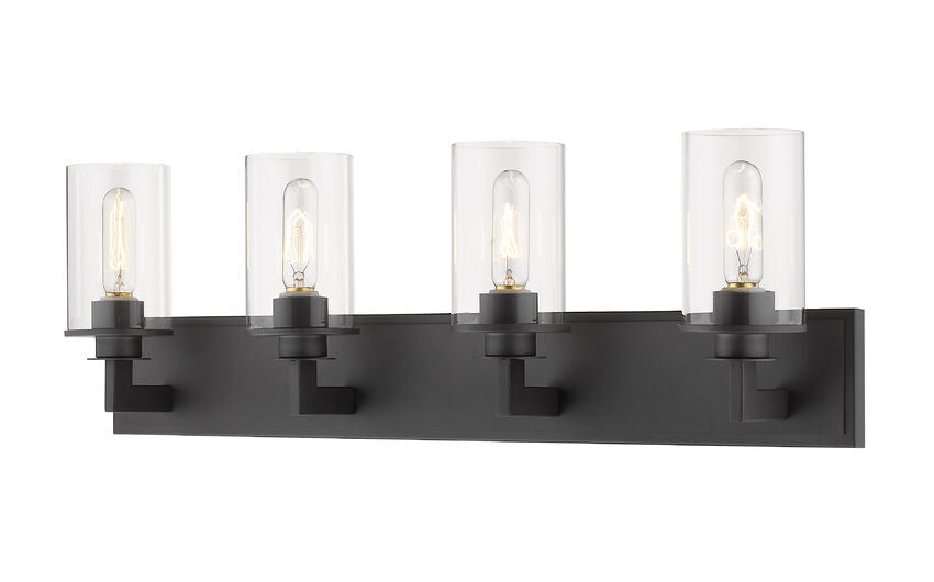 Z-Lite Savannah Vanity Light 4-Light Bronze