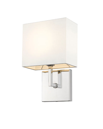 Z-Lite Saxon Wall Sconce Polished Nickel