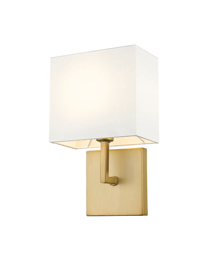 Z-Lite Saxon Wall Sconce Olde Brass