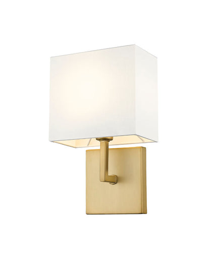 Z-Lite Saxon Wall Sconce Olde Brass