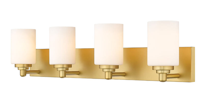 Z-Lite Soledad Vanity Light 4-Light Brushed Gold