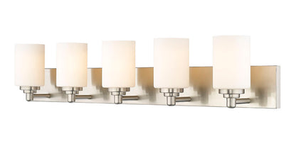 Z-Lite Soledad Vanity Light 5-Light Brushed Nickel