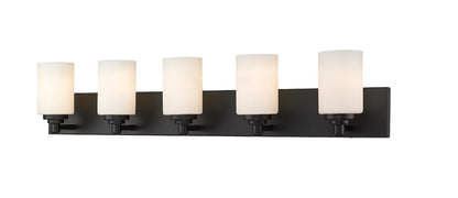 Z-Lite Soledad Vanity Light 5-Light Matte Black