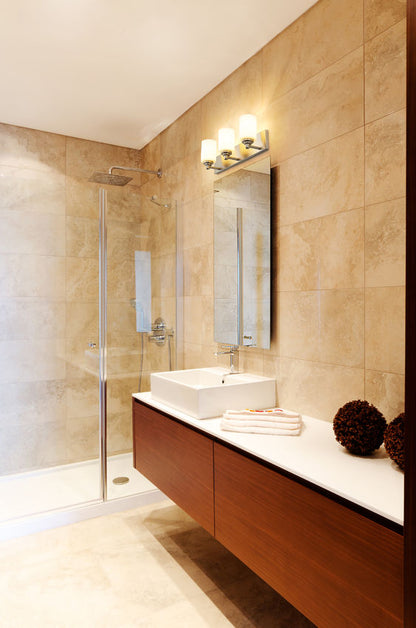 Z-Lite Soledad Vanity Light Glass Detail