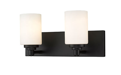 Z-Lite Soledad Vanity Light 2-Light Matte Black