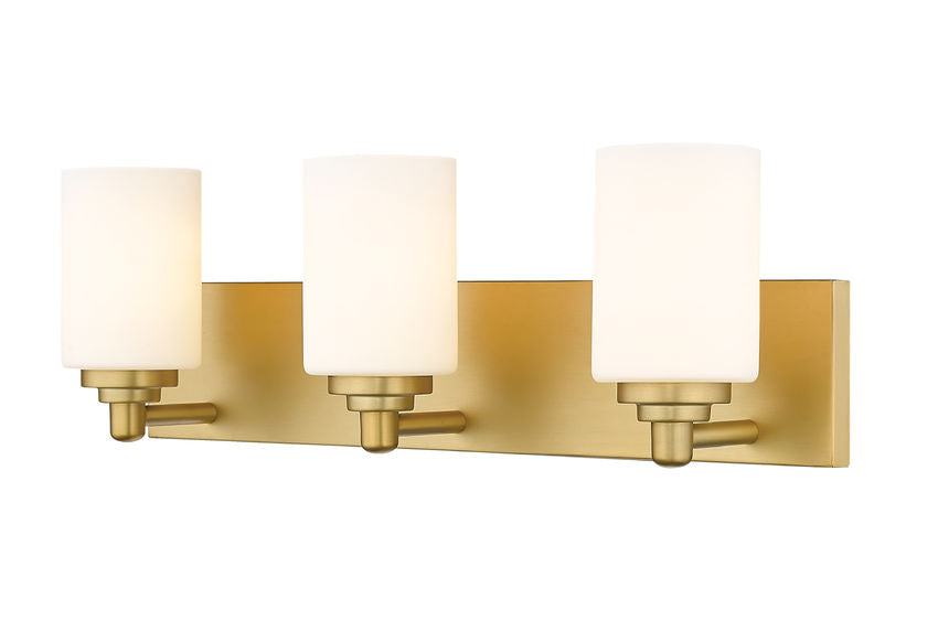 Z-Lite Soledad Vanity Light 3-Light Brushed Gold