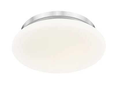 Z-Lite Soleil Flush Mount Bedroom Interior Lifestyle