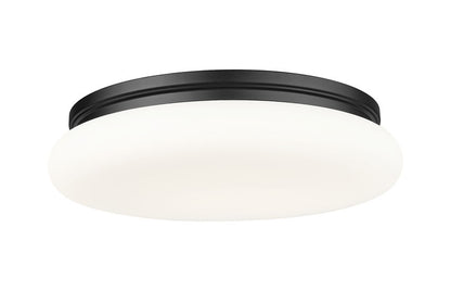 Z-Lite Soleil Flush Mount 20 inch Matte Black