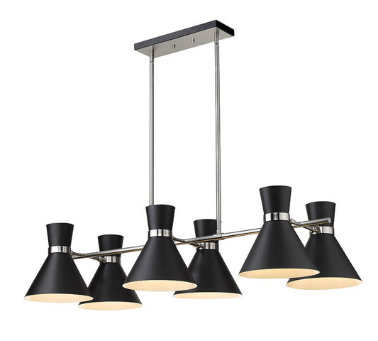 Z-Lite Soriano Linear Chandelier Brushed Nickel | Lighting House Orillia