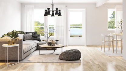 Z-Lite Soriano Chandelier Shade Detail | Lighting House Orillia