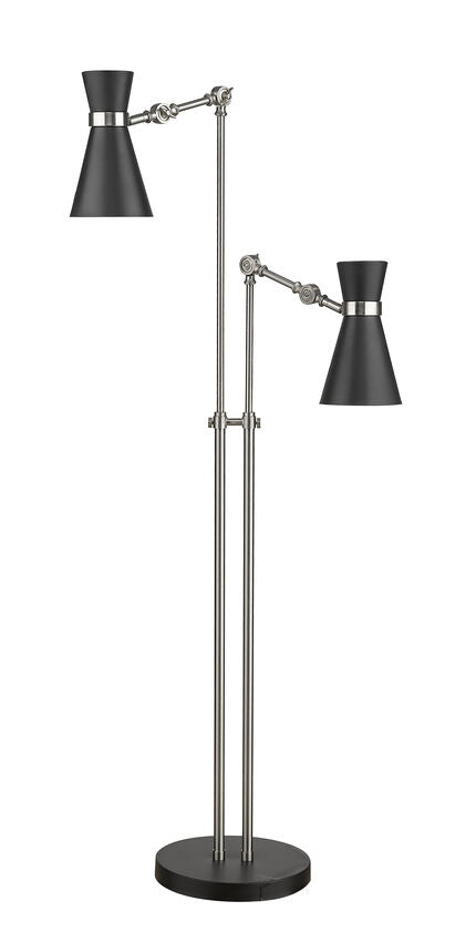 Z-Lite Soriano Floor Lamp Living Room Interior Lifestyle | Lighting House Orillia
