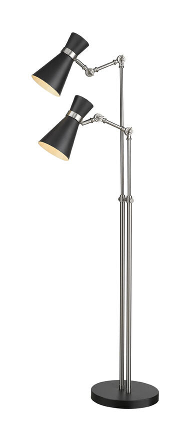 Z-Lite Soriano Floor Lamp Office Interior Lifestyle | Lighting House Orillia