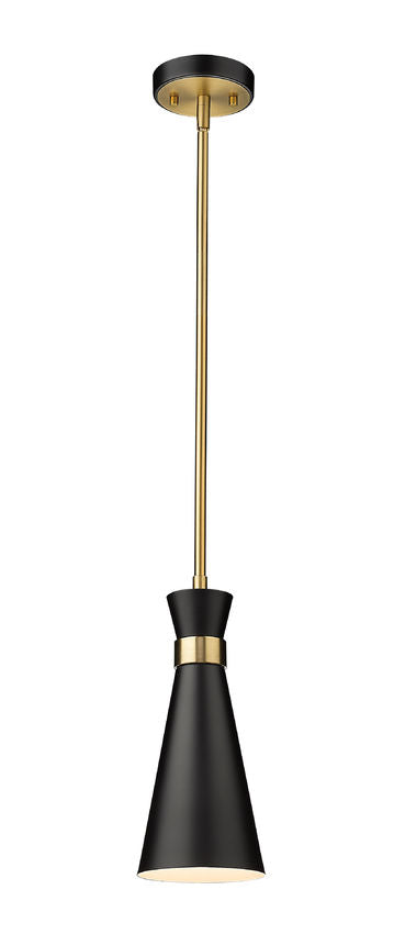 Z-Lite Soriano Mini Pendant Heritage Brass | Lighting House Orillia