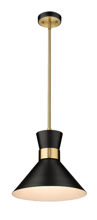 Z-Lite Soriano Pendant 13 inch Heritage Brass | Lighting House Orillia