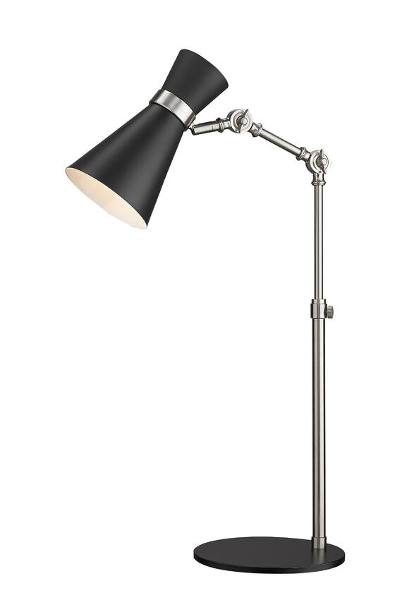 Z-Lite Soriano Table Lamp Brushed Nickel | Lighting House Orillia