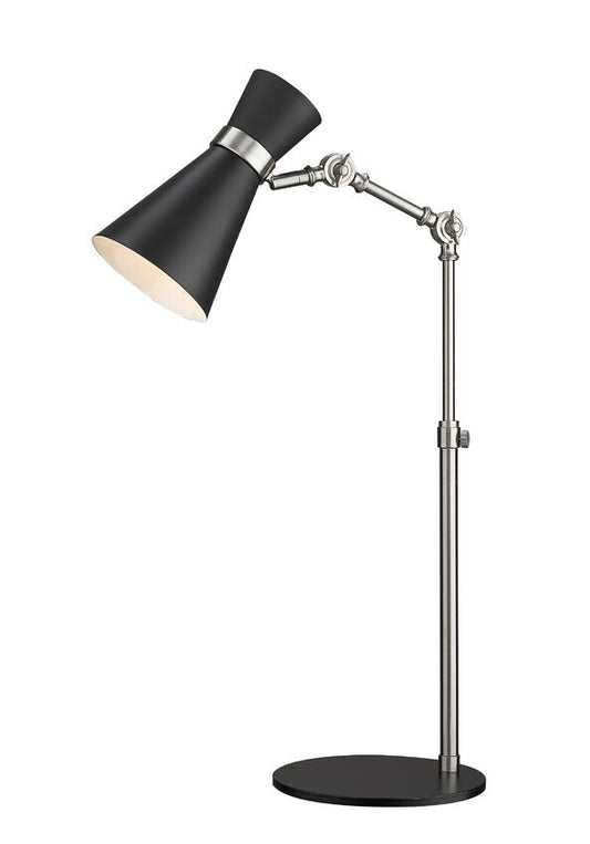 Z-Lite Soriano Table Lamp Brushed Nickel | Lighting House Orillia