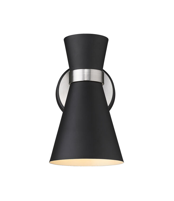 Z-Lite Soriano Wall Sconce 1-Light Brushed Nickel | Lighting House Orillia
