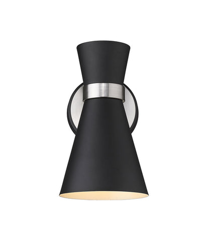 Z-Lite Soriano Wall Sconce 1-Light Brushed Nickel | Lighting House Orillia